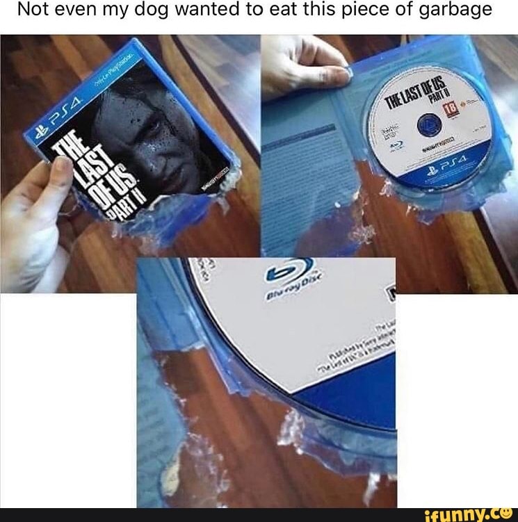 Not even my dog wanted to eat this piece of garbage