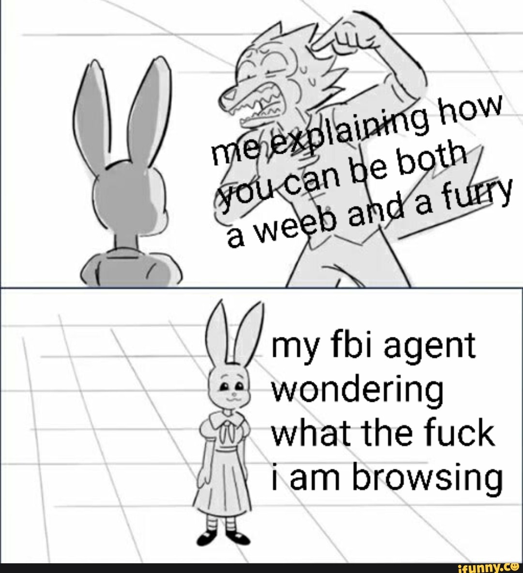 my fbi agent
22) wondering
"1% what the fuck
iam browsing an