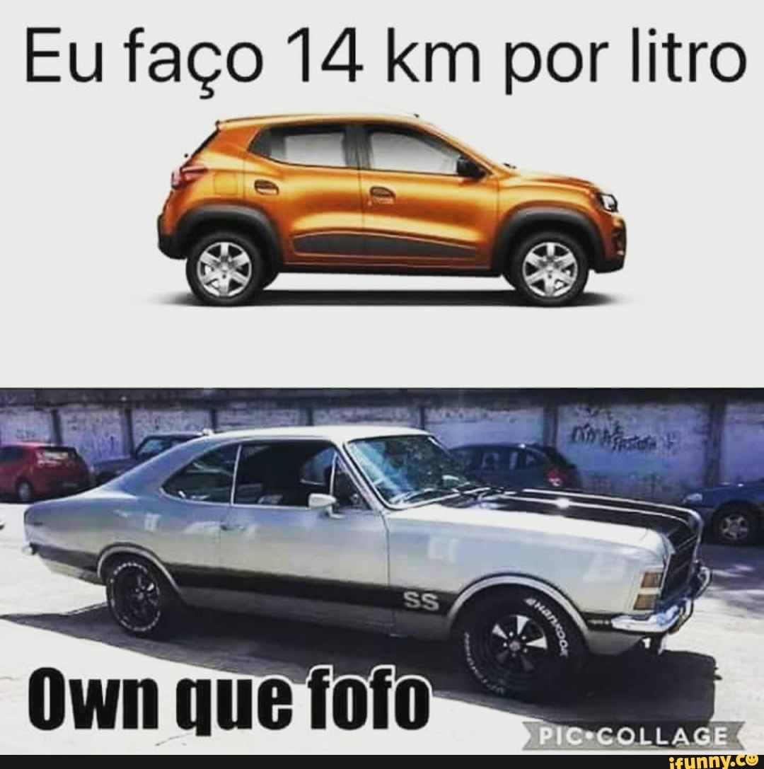 Eu faço 14 Rio ee litro