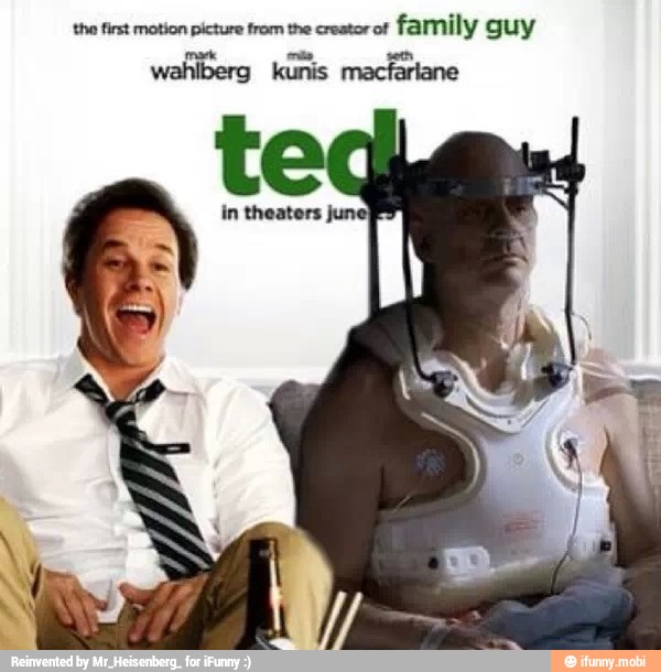the first motion picture from the creator of
family guy