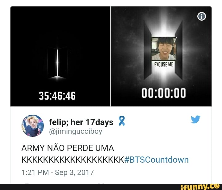 ARMY NAO PERDE UMA
1:21 PM
Sep 3, 2017