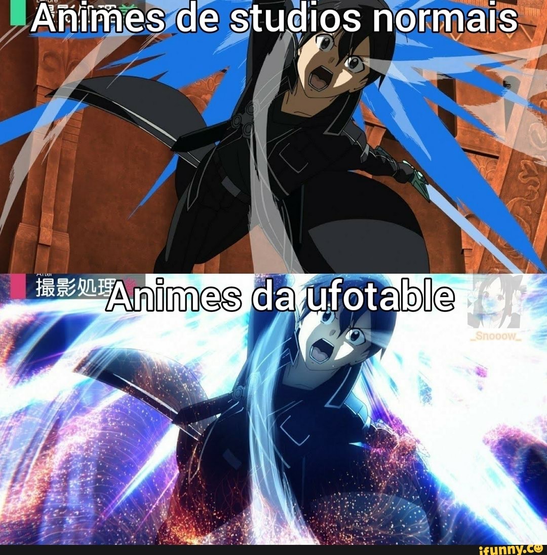 Animes de studios normais