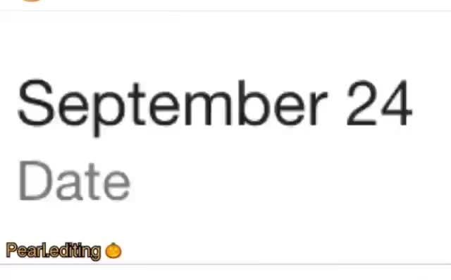 September 24 Date Ifunny