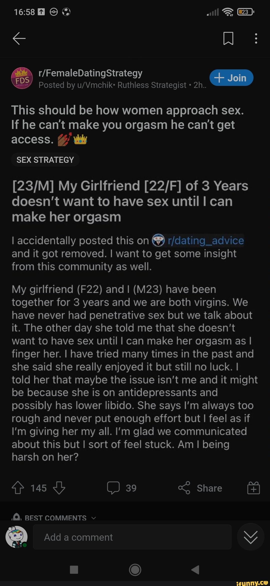 girlfriend doesnt orgasm sex