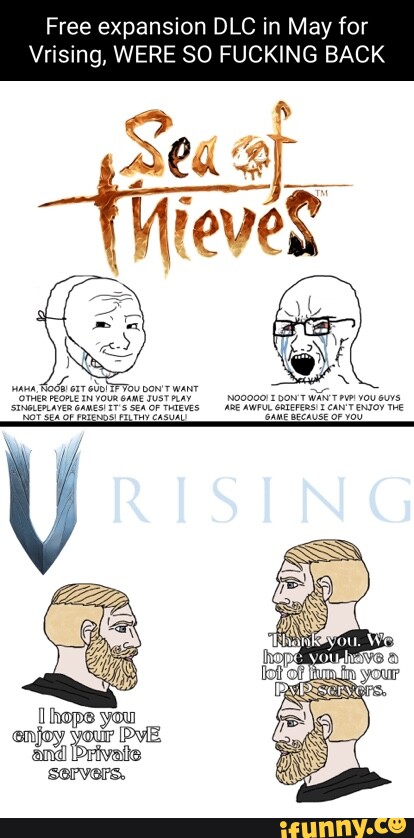 Free expansion DLC in May for Vrising, WERE SO FUCKING BACK Seas AWPUL ...