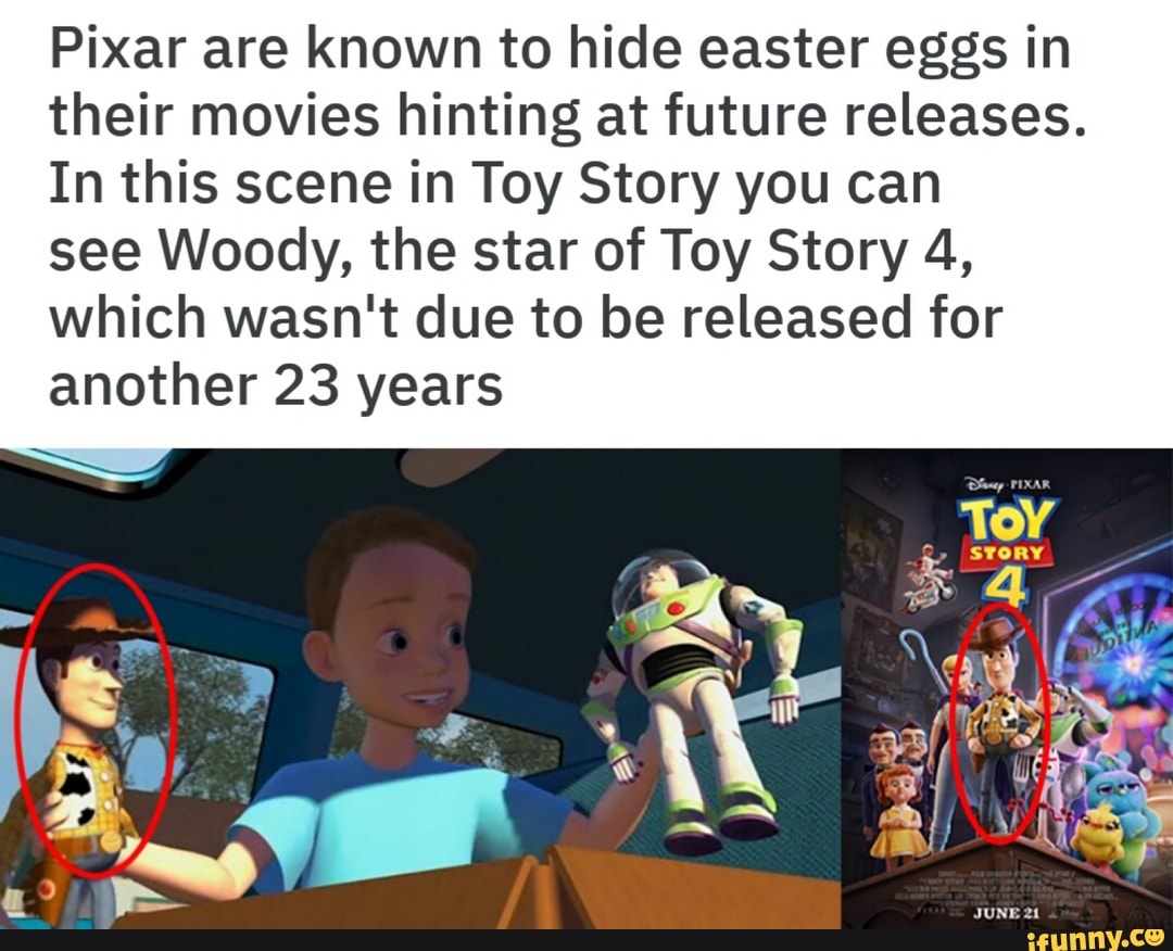 Pixar are known to hide easter eggs in their movies hinting at future ...