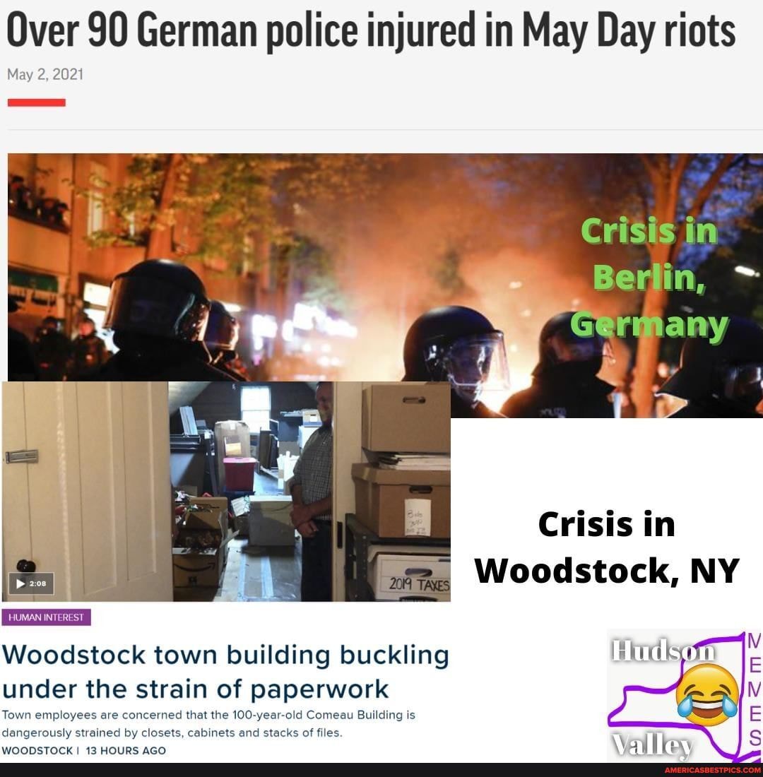 Over 90 German Police Injured In May Day Riots May 2 21 Crisis In Berlin Woodstock