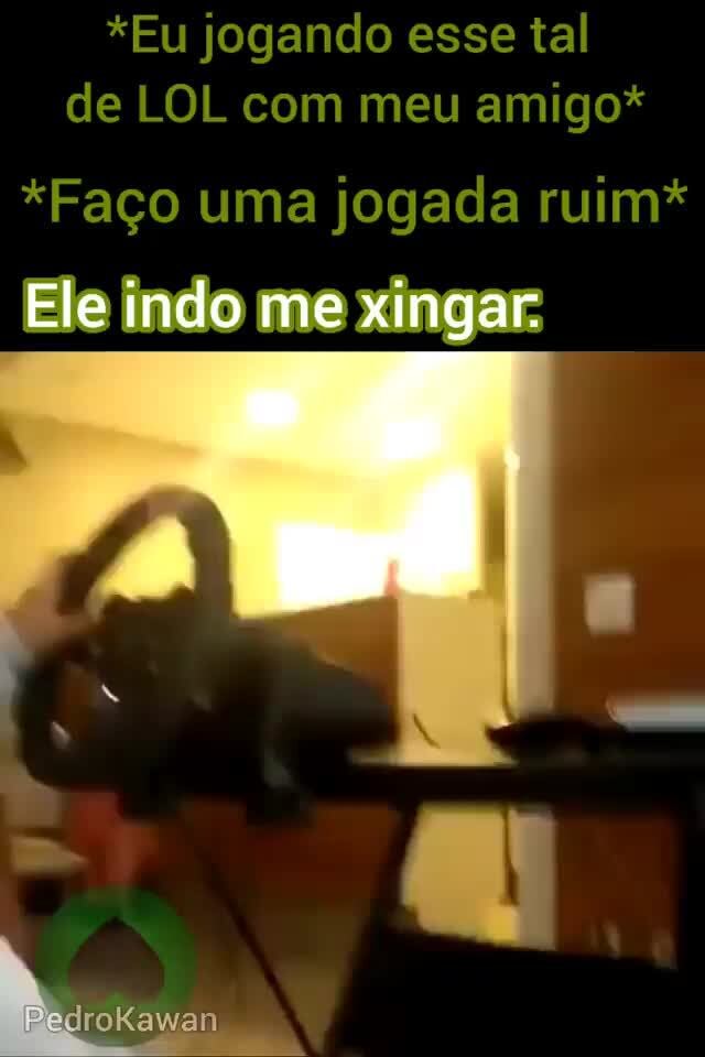 QUANDO A MINA TE CHAMA PRA JOGAR LOL E CHEGANDO LÁ, ELA TA JOGANDO