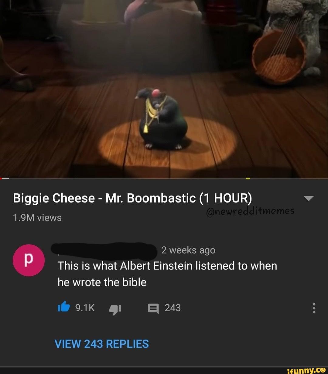 Biggie Cheese - Mr. Boombastic 