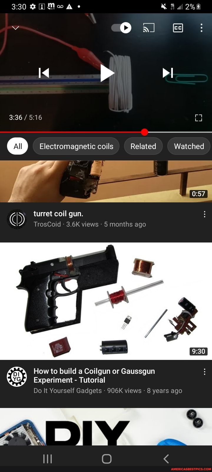 Coil Gun Math 2% v al Electromagnetic coils Related Watched turret coil gun. TrosCoid ...