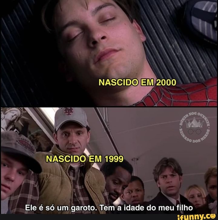 Ele e só um garoto. Tem a idade do meu filho