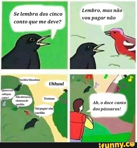 Lembro, mas néo
Se lembra dos
que