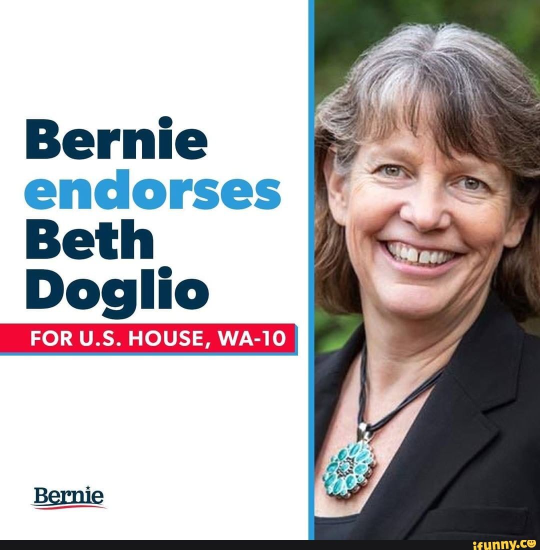 Bernie endorses
Beth
Doglio
Bernie