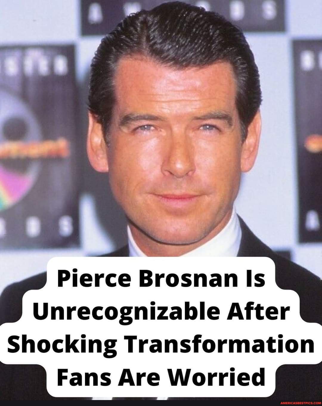 Photos were released of James Bond actor Pierce Brosnan and he looks