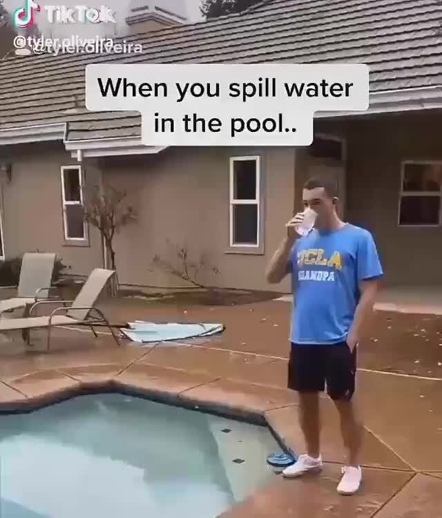 Swimmers just before the water’s surface tension is broken What if
