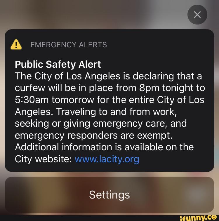 Public Safety Alert EMERGENCY ALERTS The City of Los Angeles is