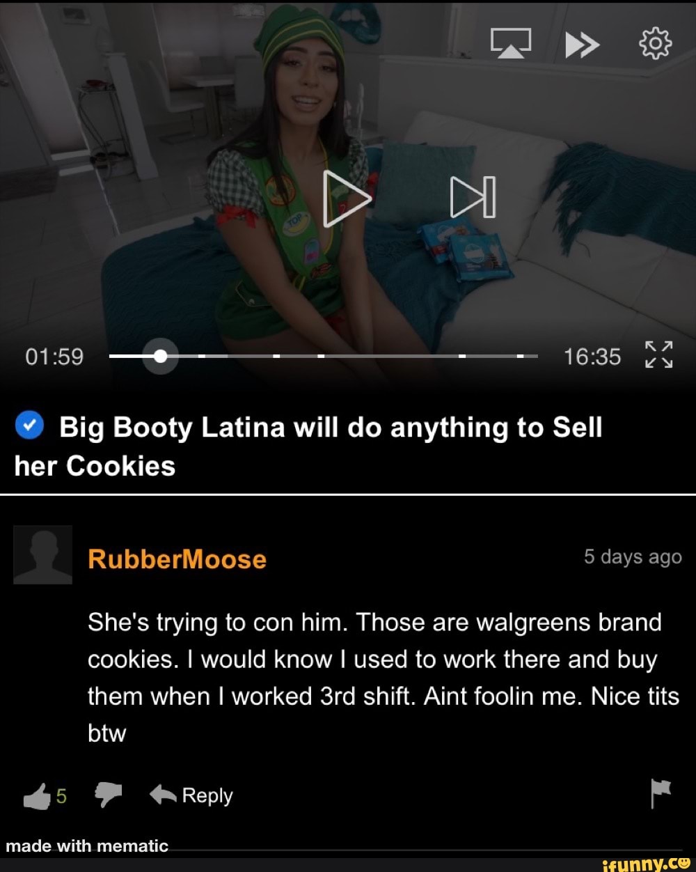 Big Booty Latino Mirror Selfies
