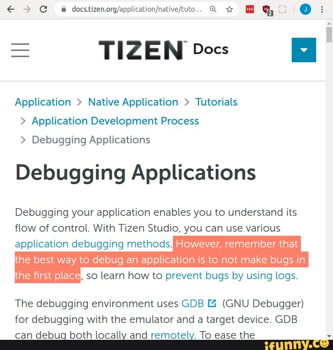 Application > Native Application > Tutorials > Application Development ...