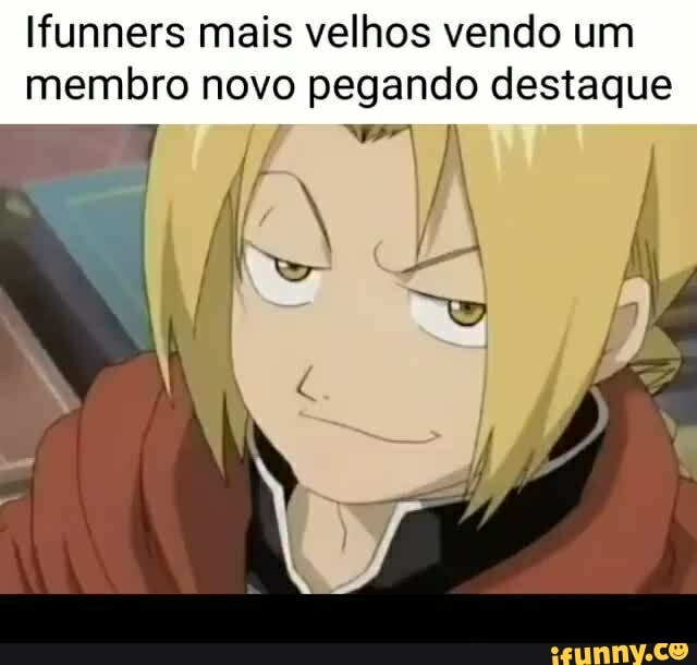Ifunners mais velhos vendo um membro novo pegando destaque