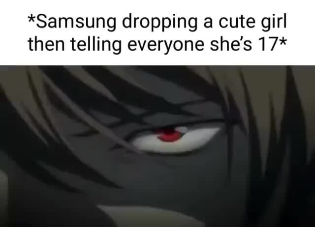 Samsung Dropping Cute Girl Then Telling Everyone She S 17