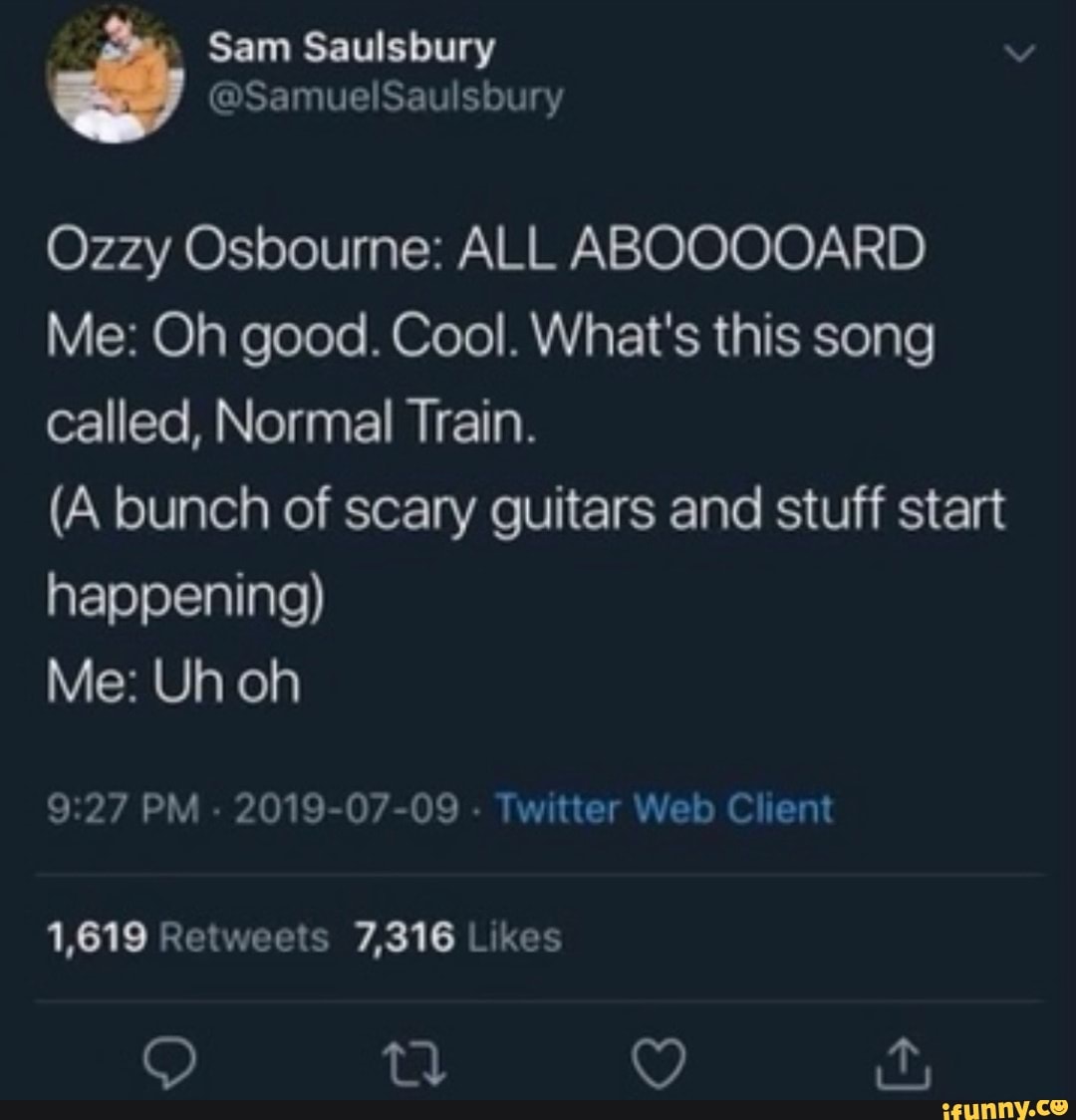 ozzy osbourne scary song