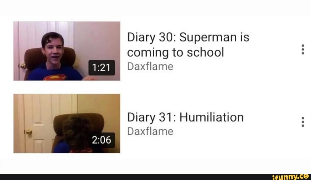 daxflame superman meme