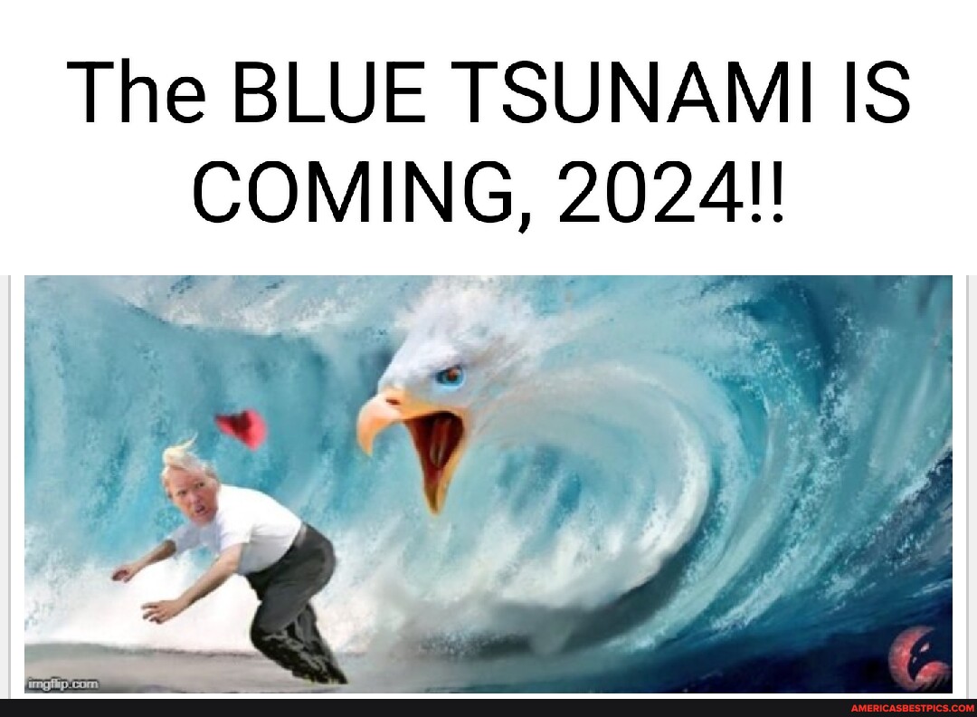 The BLUE TSUNAMI IS COMING, 2024!! America’s best pics and videos