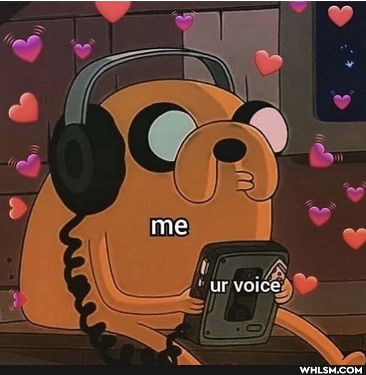 me
ur voice
SS
--_ag SS Si