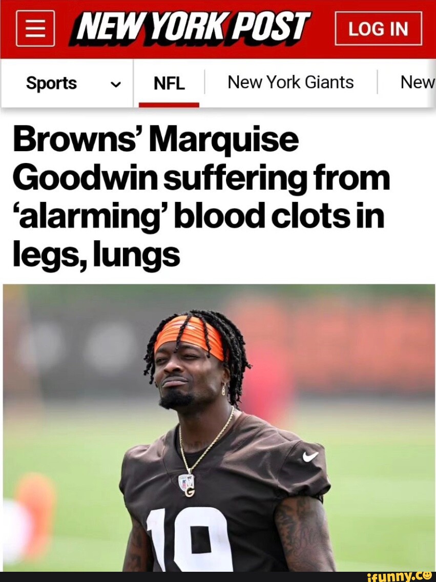 Pure bloods stay winning Search Sign in @ NFLY News Fantasy Football NFL  training camp: Browns WR Marquise Goodwin to miss time with blood clots in  legs and lungs Tyler Greenawalt staff