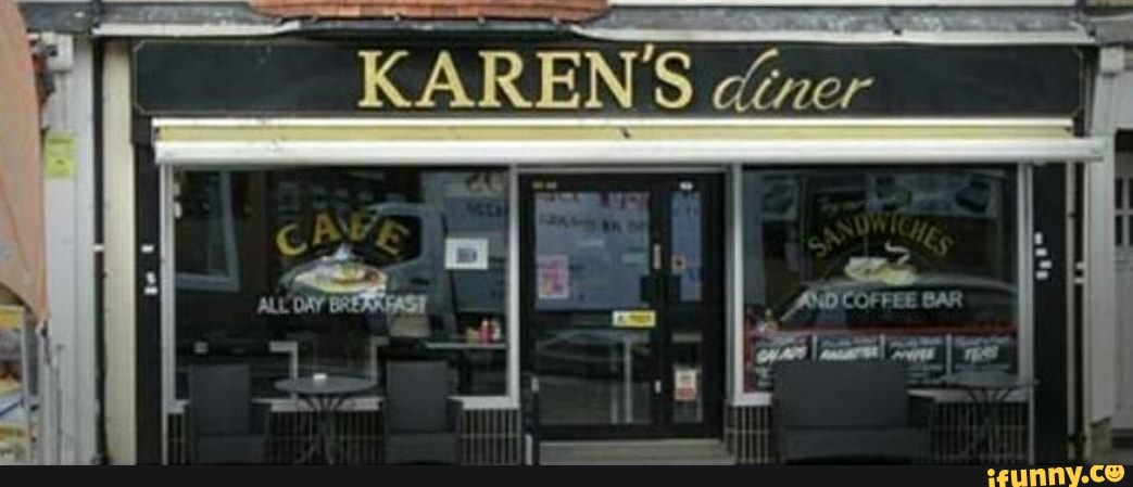 AA
A
KAREN S diner