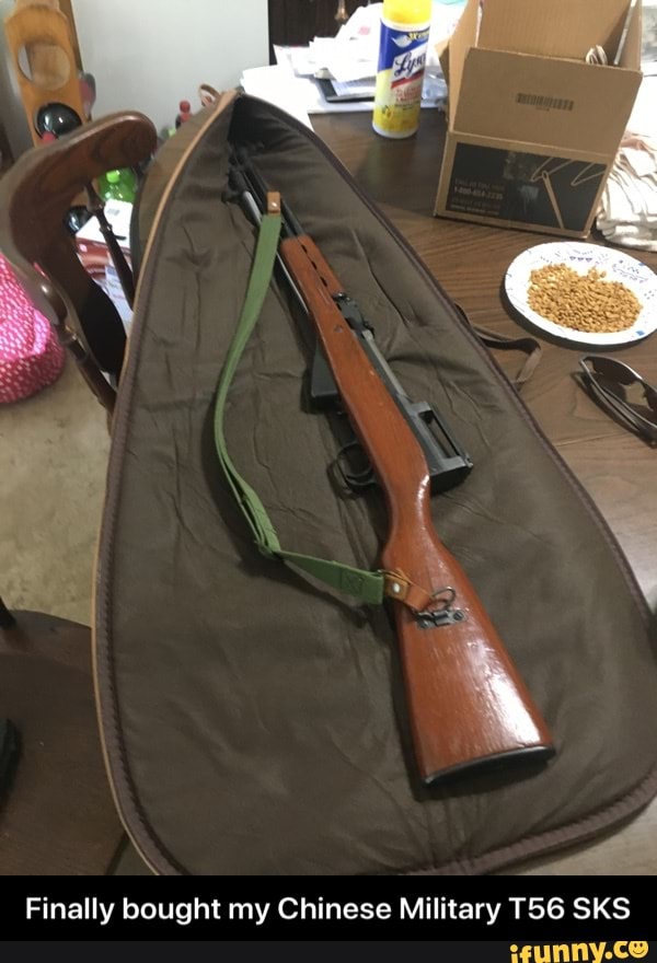 A
Finally bought my Chinese Military T56 SKS - Finally bought my Chinese Military T56 SKS