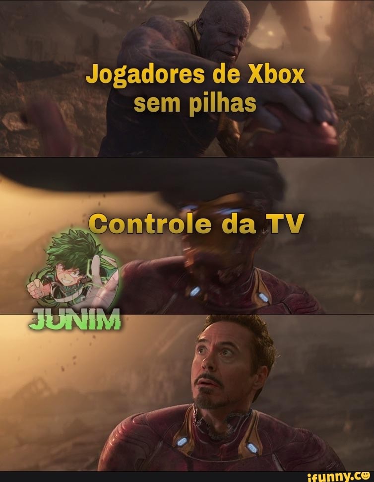 Jogadores de sem pilhas
-Sontrole da