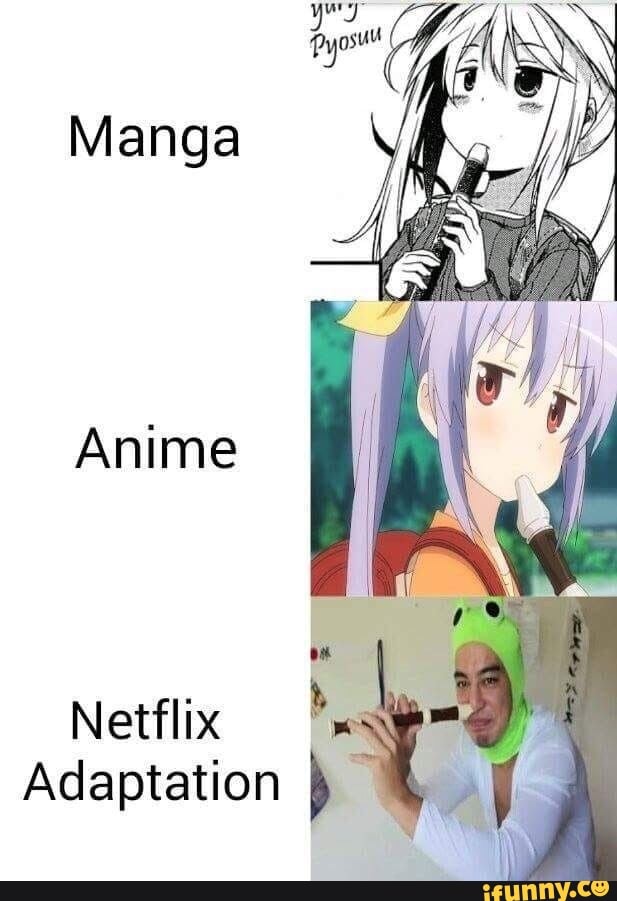 Manga Anime Netflix Adaptation Ifunny