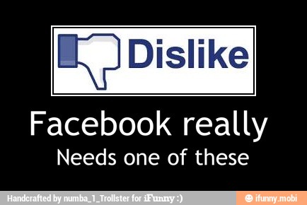 Facebook really
Needs one of these - Facebook really
Needs one of these