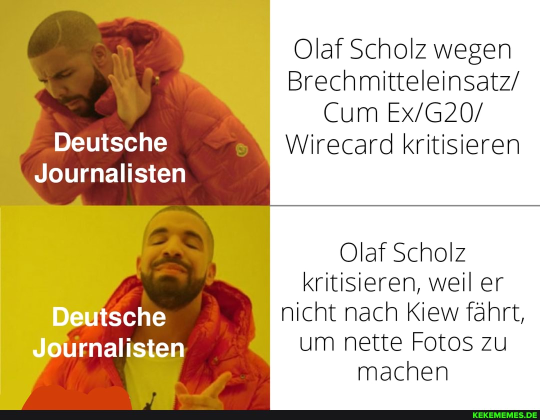 Olaf Scholz wegen Brechmitteleinsatz/ Cum Deutsche Wirecard kritisieren Journali