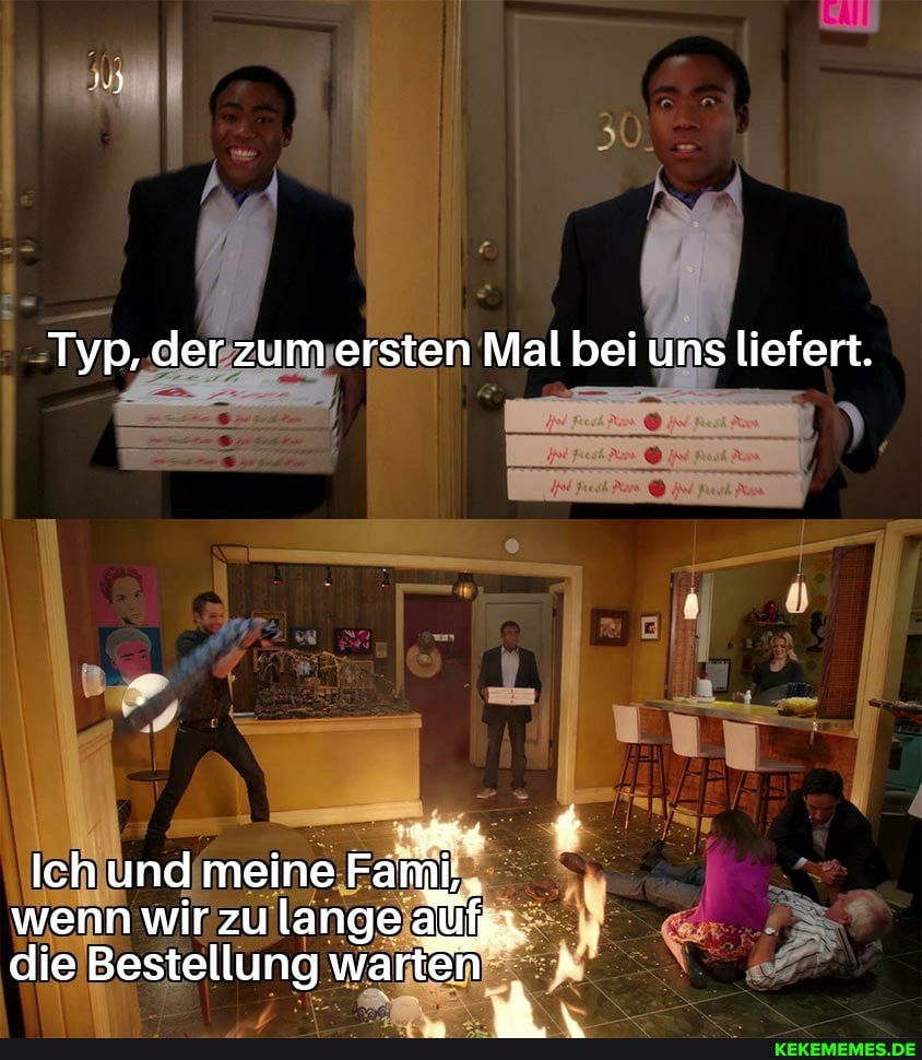 Typ, der zum ersten Mal bei uns liefert.
Ich und wenn meine Famil wenn wirzulange alfey die Bestellung warten _