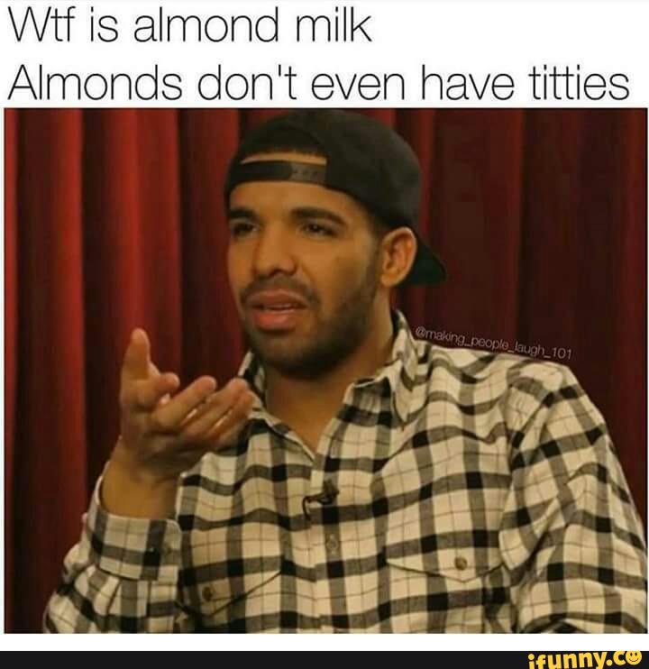 Almond with tits