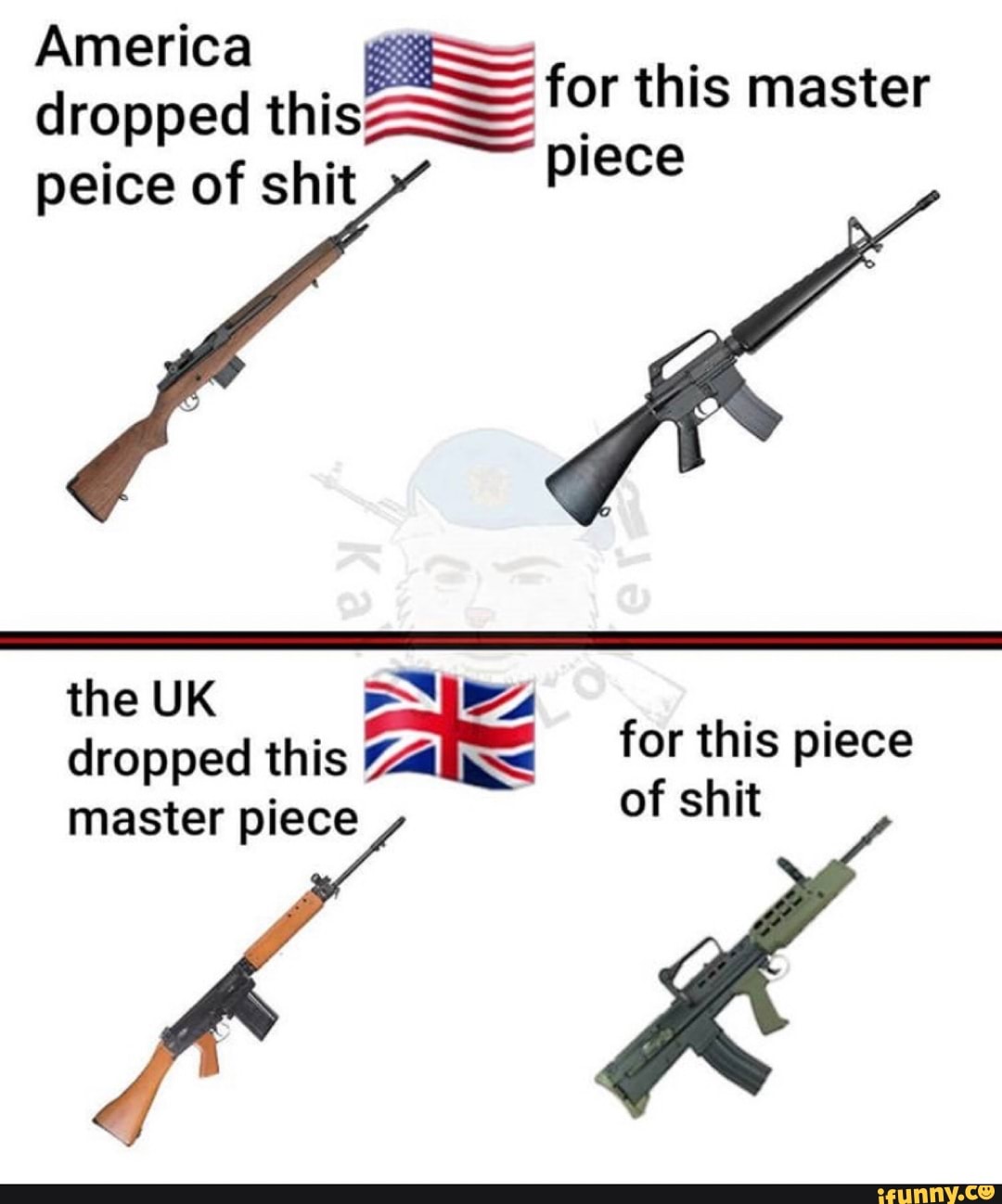 America
dropped this==33
peice of shit
40 this master
Do piece
for this