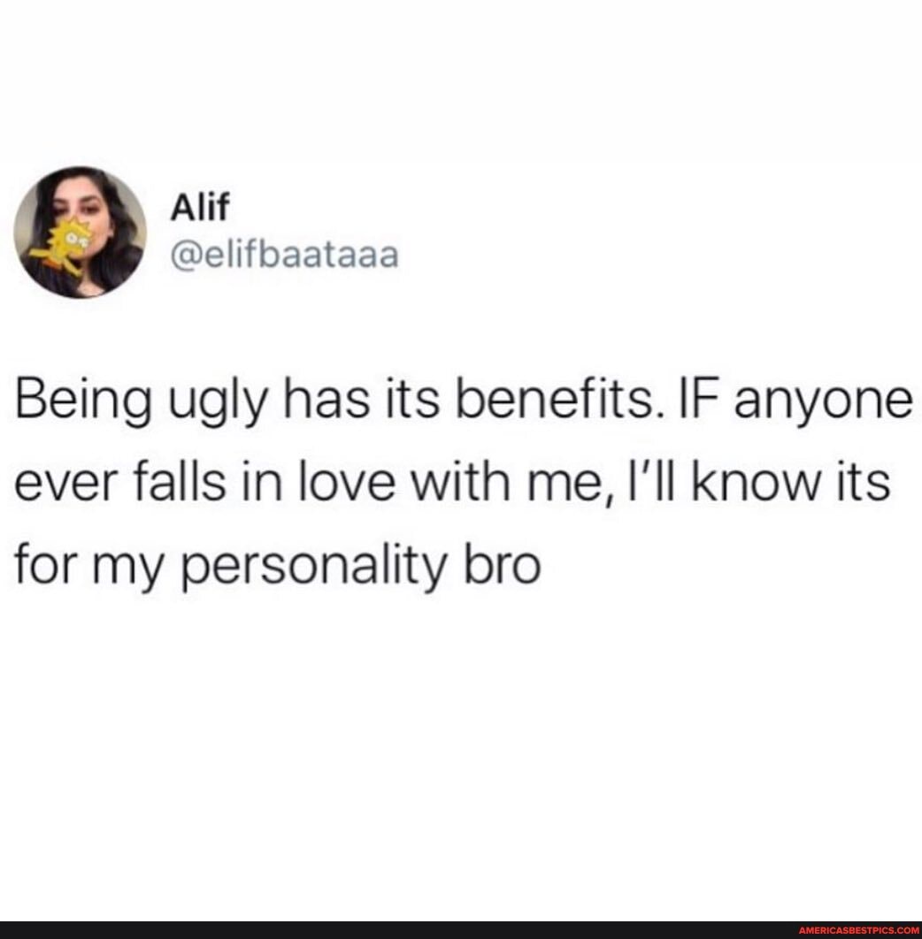 Ugly on being 