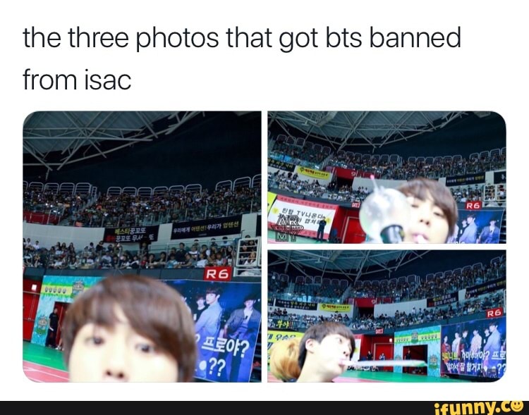 The three photos that got bts banned from isac - iFunny :)