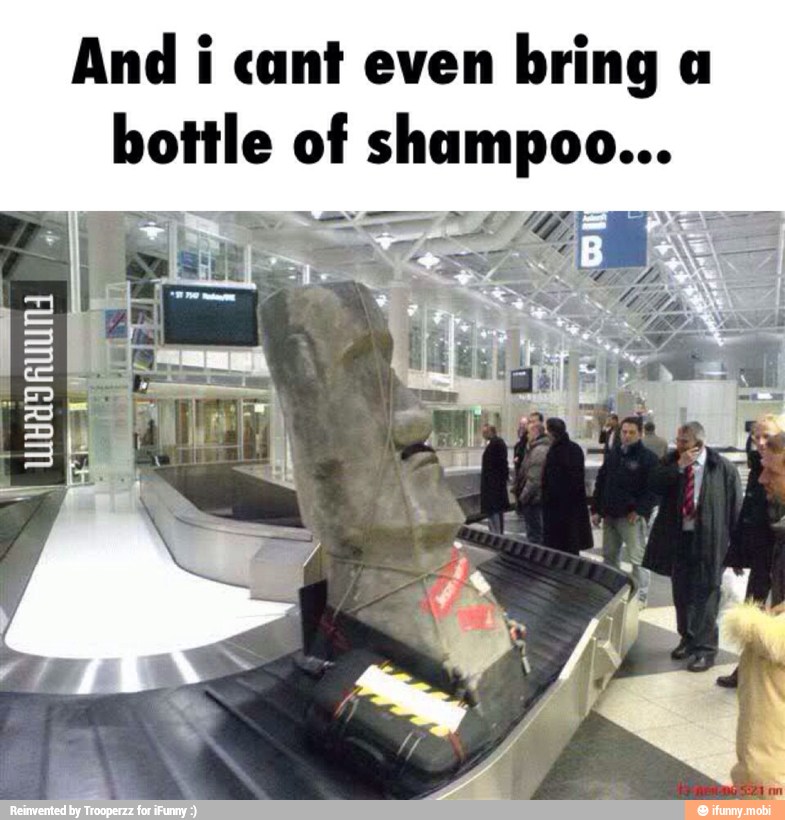 And i cant even
bring a
mattis of shampoo...