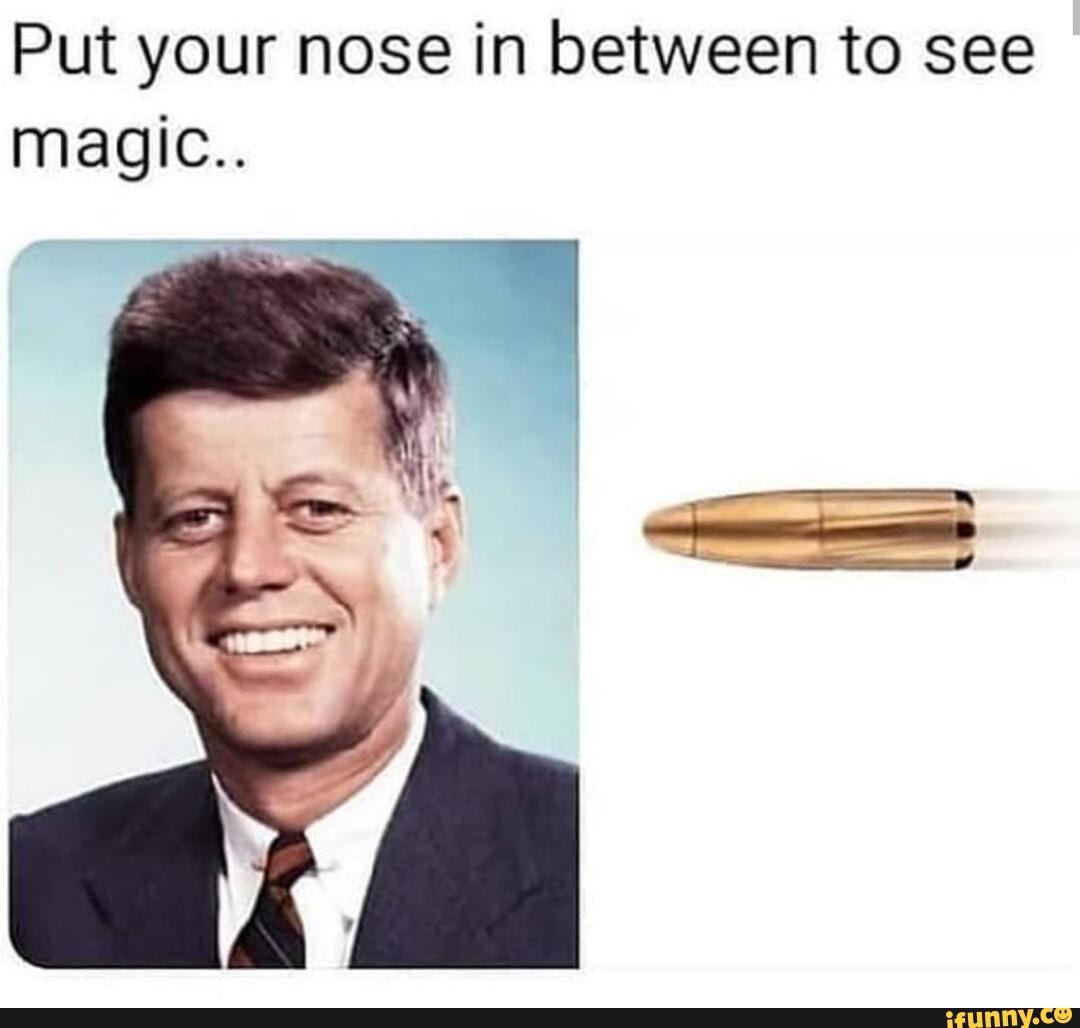 Put your nose in between to see
magic..