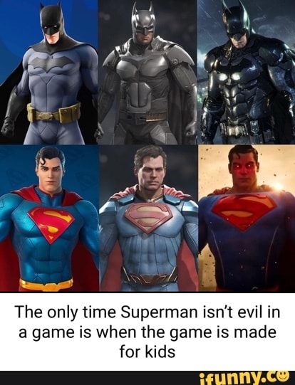 evil superman game