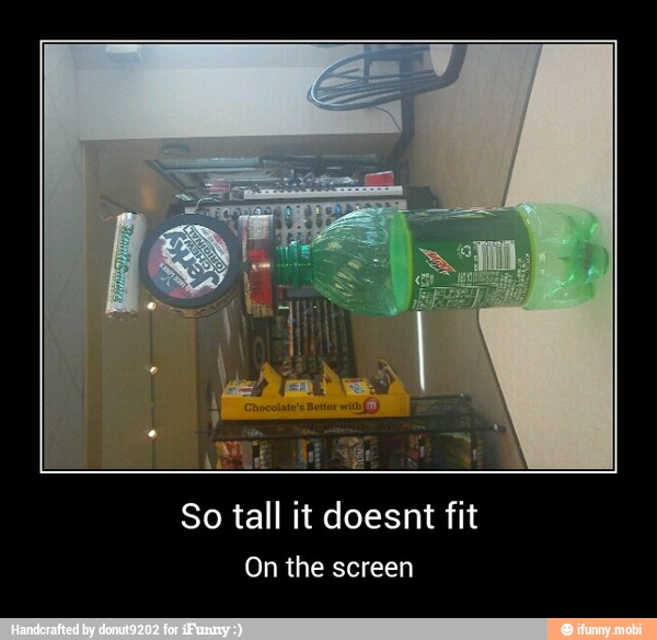 So tall it doesnt fit
On the screen - So tall it doesnt fit
On the screen
