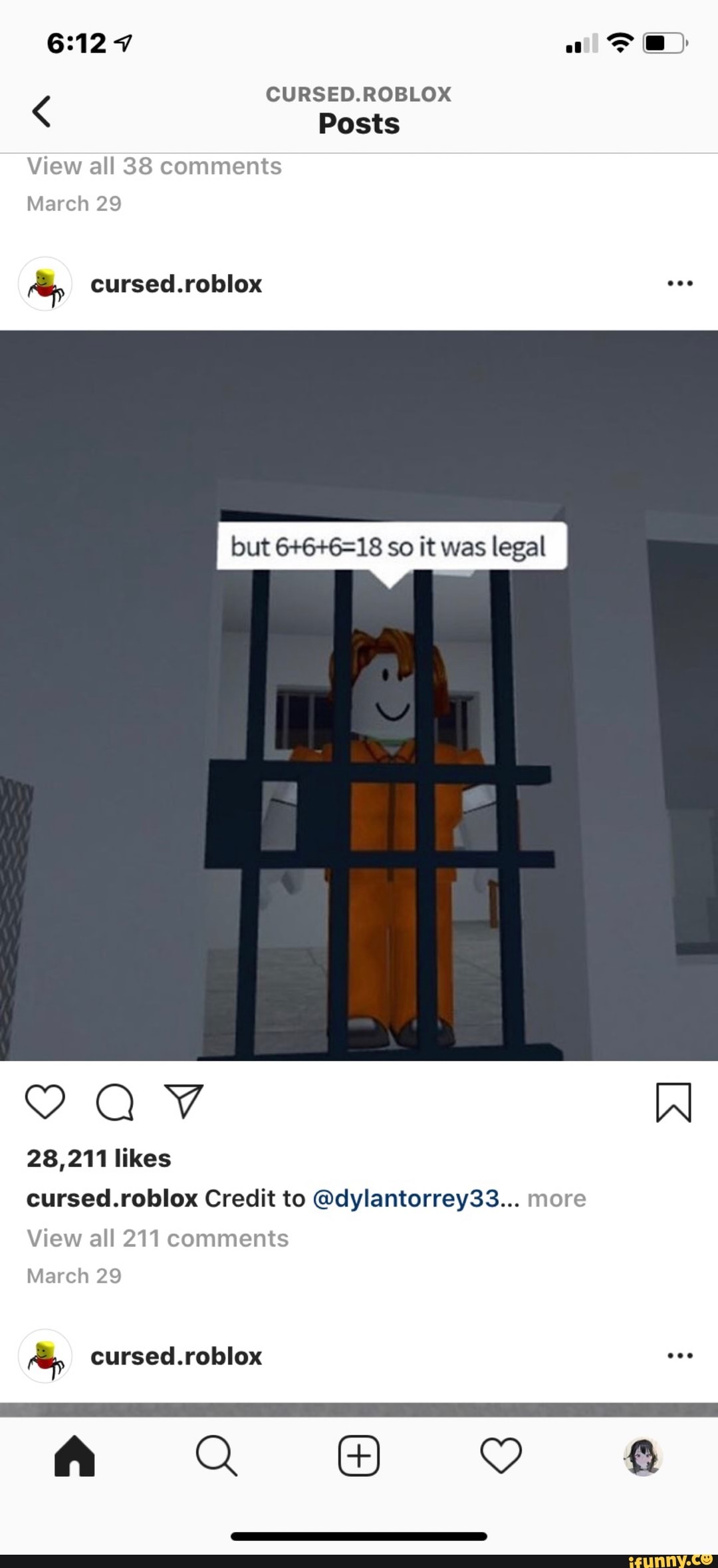 Cursed Roblox Memes 29 