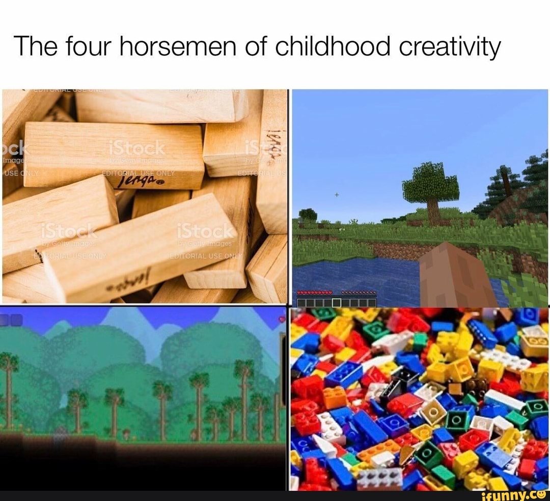 The four horsemen of childhood creativity