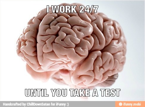 UNTIL YOU TAKE A TEST