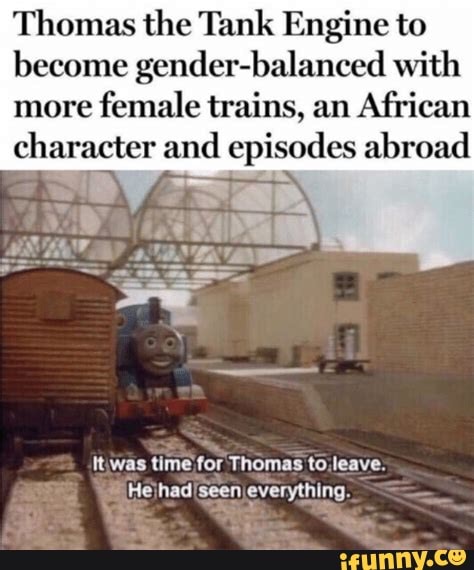 Thomas the Tank Engine to become gender-balanced with more female trains, an African character and episodes abroad
Thomas
everything.
