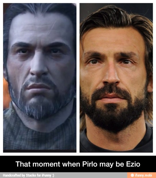 That moment when Pirlo may be Ezio - That moment when Pirlo may be Ezio - )