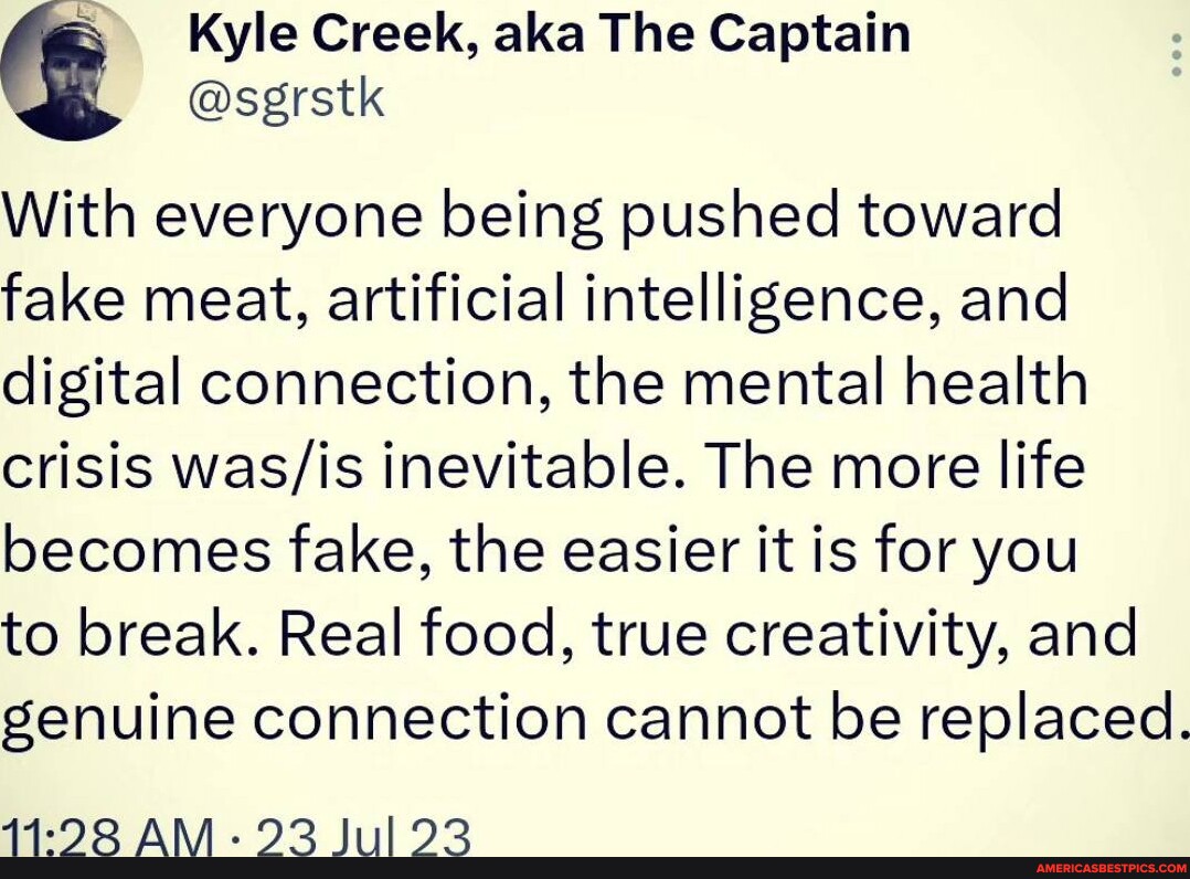 Kyle Creek, aka The Captain (@sgrstk) / X